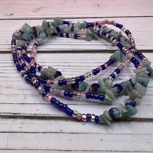 Moon Ice Waist Bead Strand